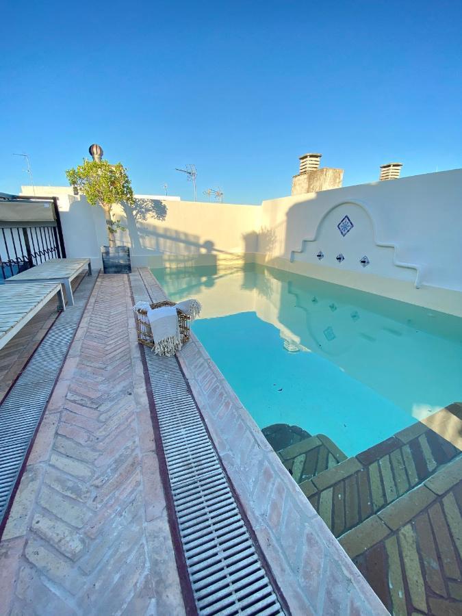 Casa Palacio Sxviii Con Piscina En Centro Historico De Sevilla Luaran gambar